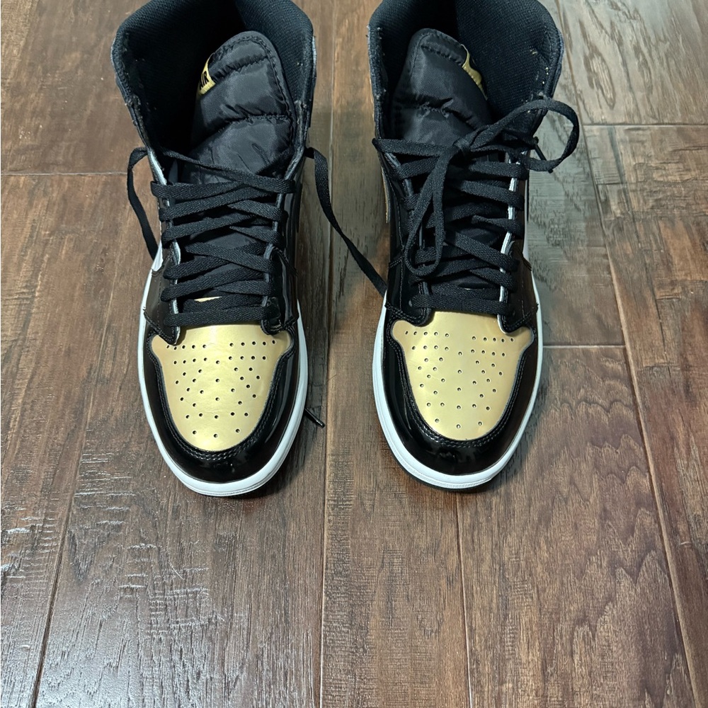Jordan 1 NRG OG high Black and Gold men's size 13